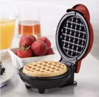 Mini Máquina De Donuts Elétrica 3 Furos Rápido 110V