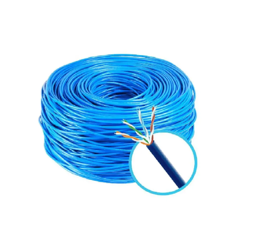 Cabos De Rede Cat5 4 Pares - Cabo de Internet RJ45 PC Rolo 305 metros Caixa 