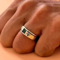 Anel de formatura prata 950 - AN057 - Foto 3