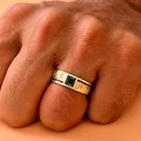 Anel de formatura prata 950 - AN057 - Foto 2