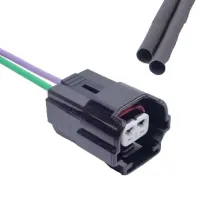 Conector Chicote 2 Vias Bico Injetor Citroen C3 Peugeot 307 Suzuki