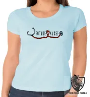 Baby look blusa feminina future nurse enfermagem enfermeira - Foto 2