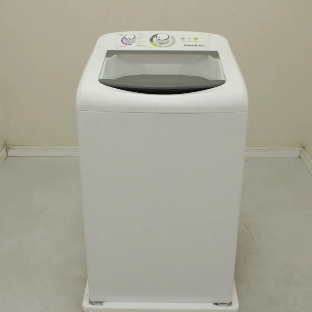 Máquina de Lavar Consul 12 kg Branca com Dosagem Econômica e Ciclo Edredom Imagem