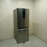 Geladeira Brastemp Frost Free Inverse 443 litros cor Inox com Turbo Ice - Foto 2