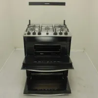 Fogão Brastemp 5 Bocas Duplo Forno Cor Inox Com Botões Removíveis E Exclusivo Aro Protetor  - Foto 4