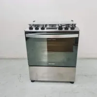 Fogão Brastemp 5 Bocas Cor Inox Com Turbo Chama E Touch Timer Com Autodesligamento - Foto 5