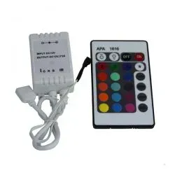 Controle Remoto p/ Fita de Led 24 Funcões