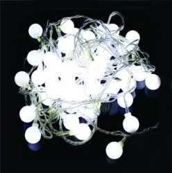 Cordão de Bola Cristal c/ 20 LEDS  Imagem