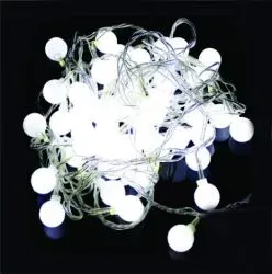 Cordão de Bola Cristal c/ 20 LEDS 