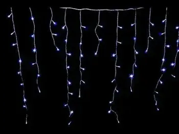 Cascata 100 Led Fixa Branco M/F