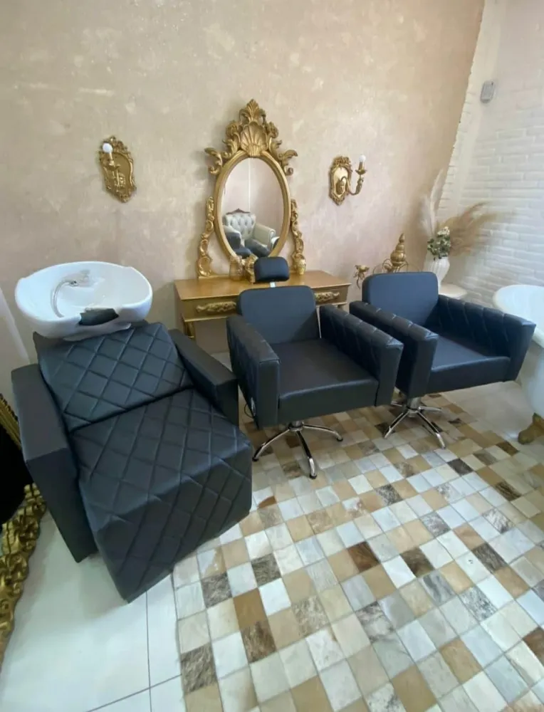 Kit Lavatório + Cadeira Poltrona Reclinável Glamour
