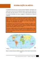 418 - Geografia - Regionalizações da América - 8º ano - PDF com 6 páginas - Foto 2