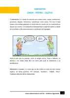 347 - Português - Gramática - Substantivo Comum, Próprio e Coletivo - 5º ano - PDF com 6 páginas - Foto 2