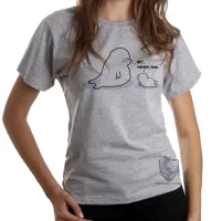 Baby look blusa feminina Hey Mãe Mother Foca filha - Foto 6