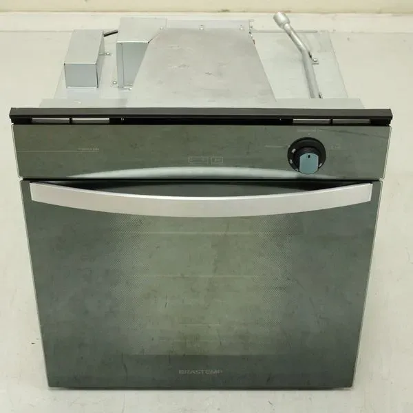 Forno de Embutir a Gás Brastemp 78 Litros Cor Inox Espelhado com Grill e Timer Touch - BOA84ARRS1_WEXCELE_CF3885839 - 220V