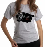 Baby look blusa feminina Incredible Love caveira princesa - Foto 6