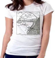 Baby look blusa feminina Linhas férreas Rio Grande do Sul antigo trem - Foto 6