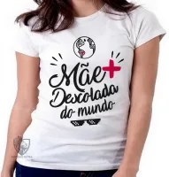 Baby look blusa feminina mãe descolada presente dia das mães - Foto 5