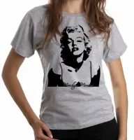 Baby look blusa feminina Marilyn Monroe estados unidos - Foto 6
