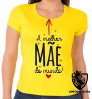 Baby look blusa feminina melhor mãe dias das mães presente - Foto 2