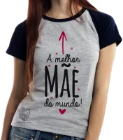 Baby look blusa feminina melhor mãe dias das mães presente - Foto 5