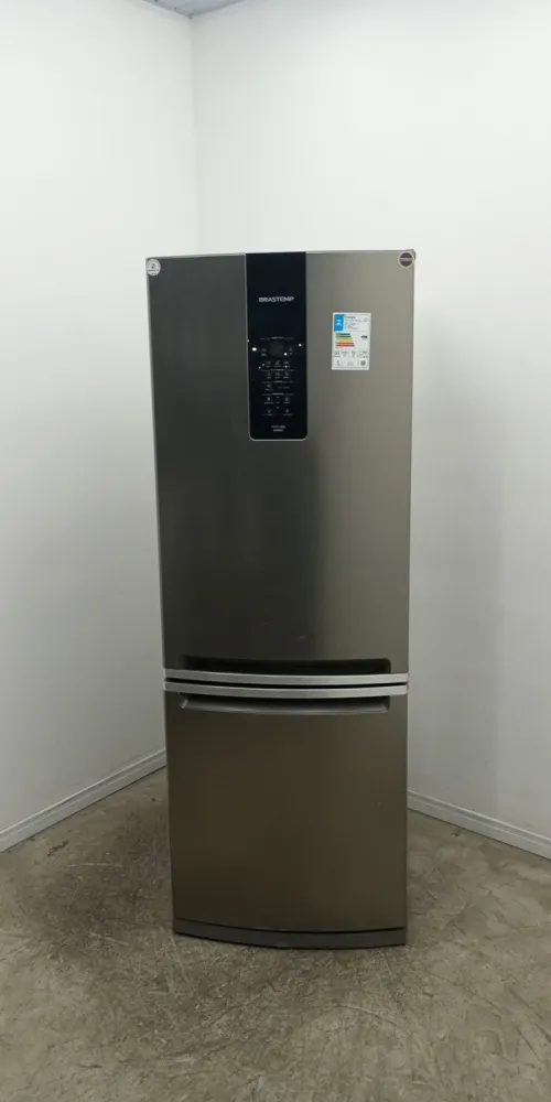 Refrigerador Brastemp 460l Frost Free Inverse C/ Freeze Control Advanced 2 Portas - Inox Imagem