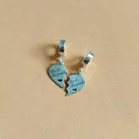  Berloque de Prata Personalizado - Amigas Best friends - BER561 - Foto 3