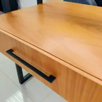 Console Salão e Barbearia Eco Glow Simples Kixiki Preto - Foto 4