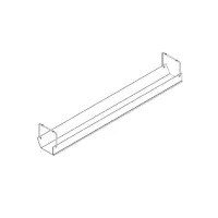 Estação de Trabalho Mesa Plataforma 1200 Para 1 Lugar Profundidade de 700 Pé Metal Trave com Calha e Caixa com Tomadas Lexus Smart  - Foto 4