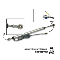 RÉGUA POTENCIOMÉTRICA CORPO CILÍNDRICO 18MM MOD. KPM18 150mm - Foto 2