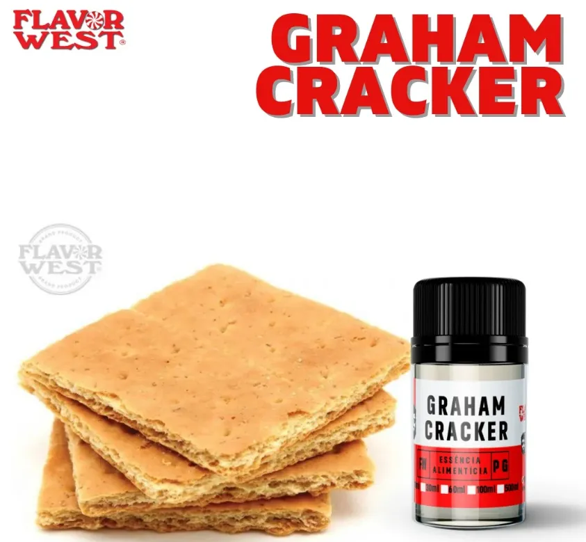 FLAVOR GRAHAM CRACKER 10ml ( ESSÊNCIA CONCENTRADA ) Imagem