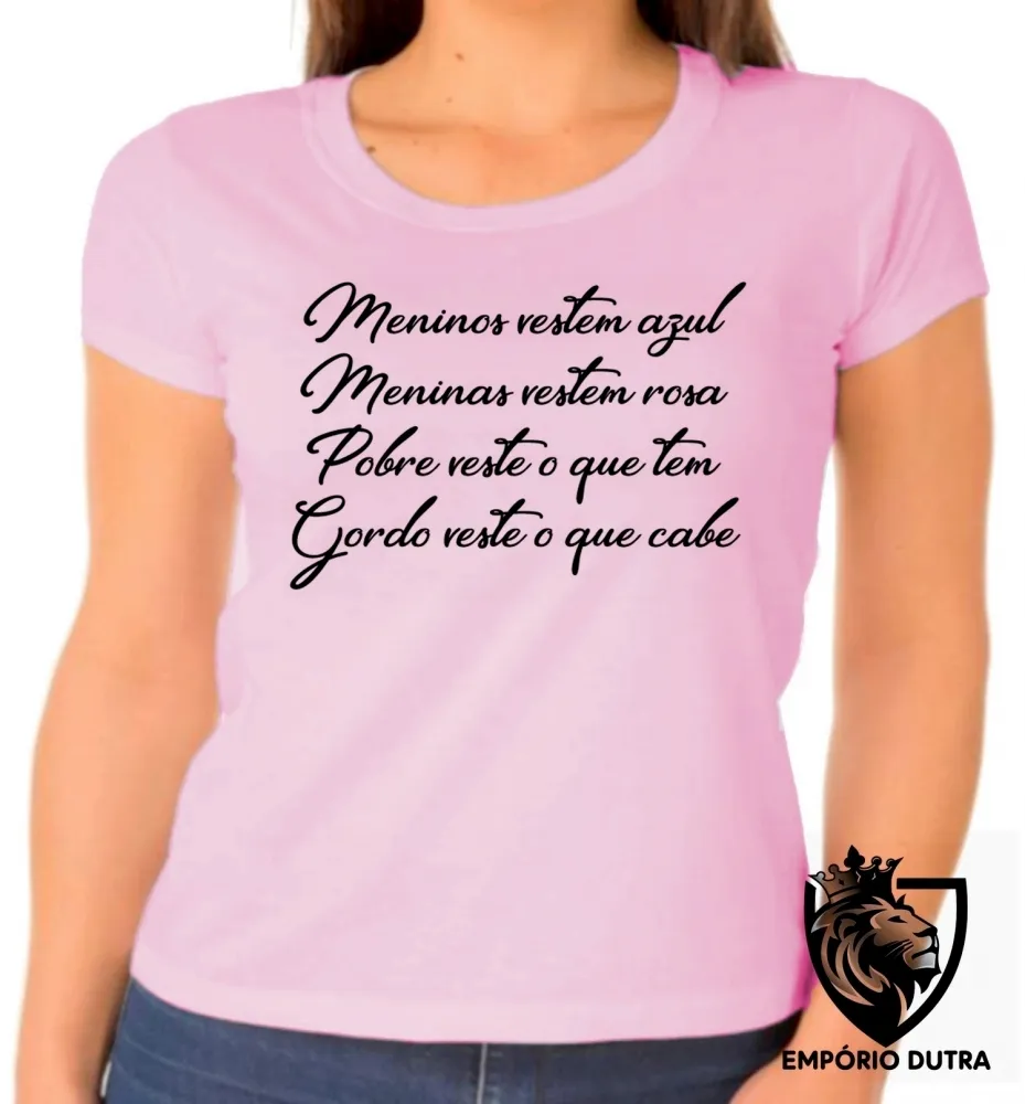 Baby look blusa feminina Meninos azul meninas rosa vestem