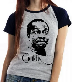 Baby look blusa feminina Mussum cacildis trapalhões engraçada - Foto 2