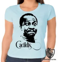 Baby look blusa feminina Mussum cacildis trapalhões engraçada - Foto 6