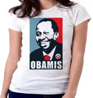 Baby look blusa feminina Mussum cacildis trapalhões obama - Foto 5
