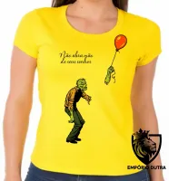 Baby look blusa feminina Não abra mão de seus sonhos - Foto 5