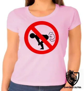 Baby look blusa feminina Não peide perto de mim peido pum