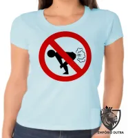 Baby look blusa feminina Não peide perto de mim peido pum - Foto 2