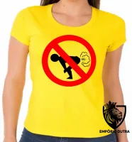 Baby look blusa feminina Não peide perto de mim peido pum - Foto 6