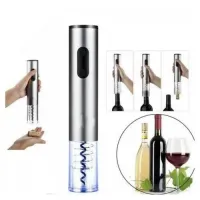 Kit Abridor Elétrico de Vinho Clink em Aço Inox- 5 Pçs  - Foto 3