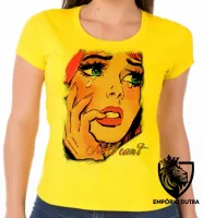 Baby look blusa feminina No I Cant garota chorando menina girl - Foto 3