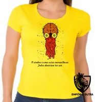 Baby look blusa feminina cérebro é maravilhoso todos deveriam ter um - Foto 3