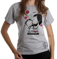 Baby look blusa feminina pai amor você - Foto 6