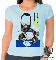 Baby look blusa feminina pai menina melhor - Foto 3