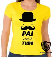 Baby look blusa feminina pai tudo Papai - Foto 2