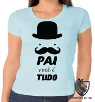 Baby look blusa feminina pai tudo Papai - Foto 3