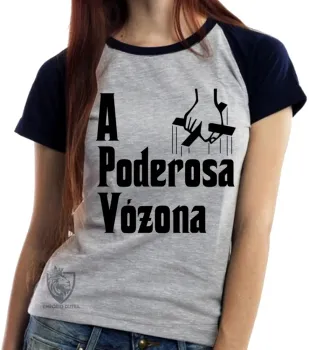 Baby look blusa feminina Poderosa Vózona Vó - Foto 2