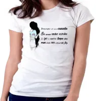 Baby look blusa feminina Procure seu caminho menina frase - Foto 3