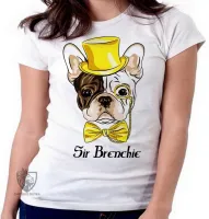 Baby look blusa feminina Sir Brenchie Buldogue Francês - Foto 5