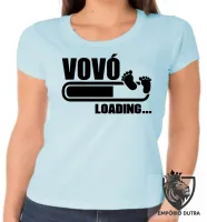 Baby look blusa feminina vovó presente vó mãe bateria carregando - Foto 3